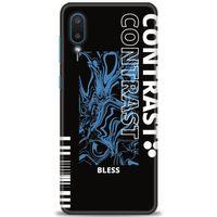 Samsung Galaxy A02 Kılıf HD Baskılı Kılıf - Bless + Tam Ekran Koruyucu