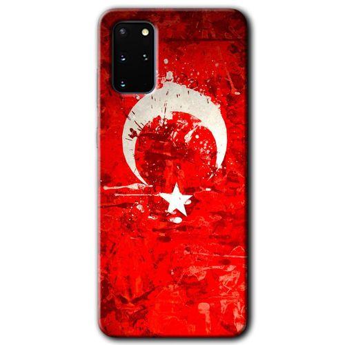 Galaxy S20 Plus Kılıf HD Desen Baskılı Arka Kapak - Albayrak 2
