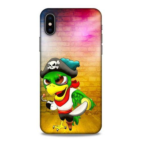Lopard Apple iPhone XS Uyumlu Kılıf GameX (28) Arka Kapak Korsan Papağan