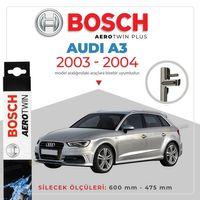 Bosch Aerotwin Muz Silecek Takımı Audi A3 2003-2004 ile uyumlu