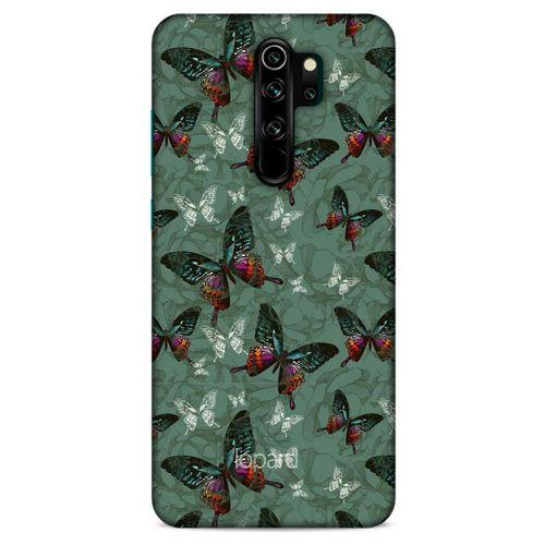 Xiaomi Redmi Note 8 Pro Kılıf Kelebek Etkisi (32) Soft Silikon Kılıf Turunu Sarı