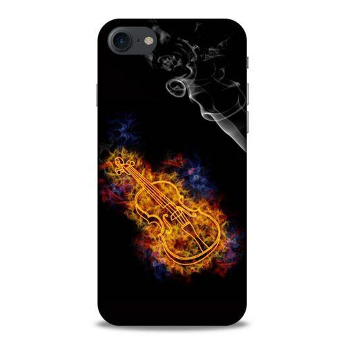 Lopard Apple Iphone 7 Uyumlu Kılıf FireX (8) Baskılı Kılıf Keman