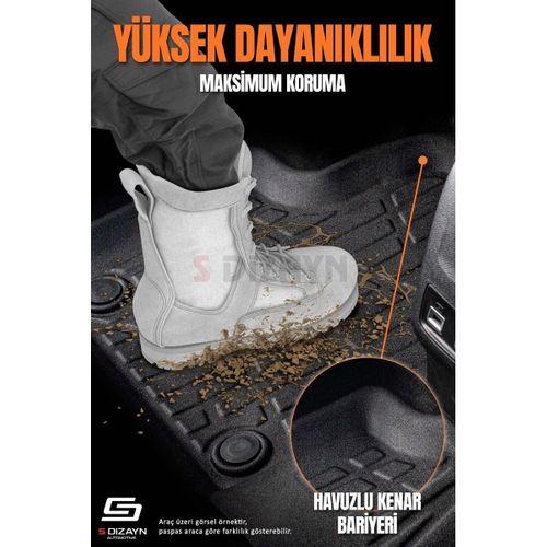 S-Dizayn Chevrolet Lacetti 3D Pro Havuzlu Paspas 2009 Üzeri A+ Kalite