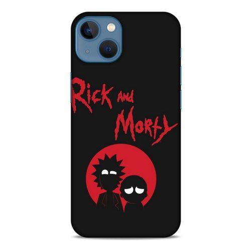 Apple iPhone 13 Mini Uyumlu Kılıf Rick And Morty (17) Tasarım Kılıf Principal Gene