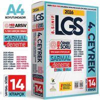 2026 8 Sınıf LGS Son 4 ÇEYREK Nisan-Mayıs Ayı MEB Örnek Soru Tıpkı Basım Sarmal Deneme Paketi Çözüm