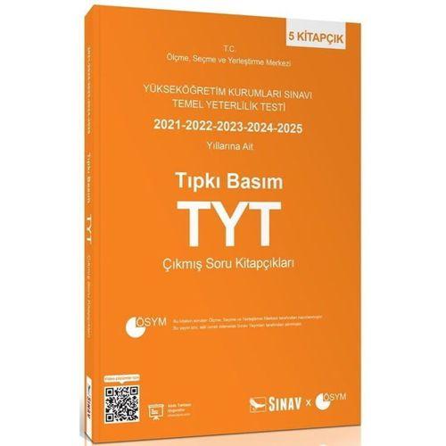 TYT Tıpkı Basım Son 5 Yıl Çıkmış Soru Kitapçıkları Sınav Yayınları