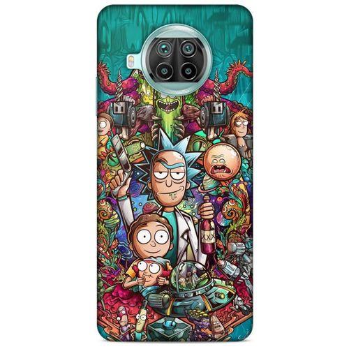 Xiaomi Mi 10T Lite 5G Uyumlu Kılıf Rick And Morty (32) Soft Silikon Kılıf Cronenberg Morty