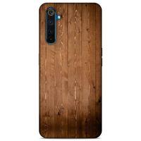 Lopard Oppo Realme 6 Uyumlu Kılıf Wood'X (7) Telefon Kılıfı Baskılı