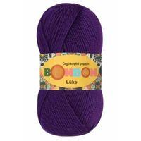 1 Adet Lüks Patik İpi Yünü Mor 98290