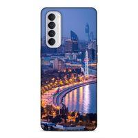 Oppo Reno 4 Pro Uyumlu Kılıf Azarbaijan (29) Arka Koruma Kılıfı Akşam Şehir