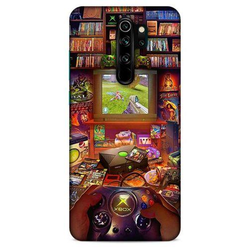 Retro (47) Desen Crystal Flex Kılıf Renkli Xiaomi Redmi Note 8 Pro Kılıf