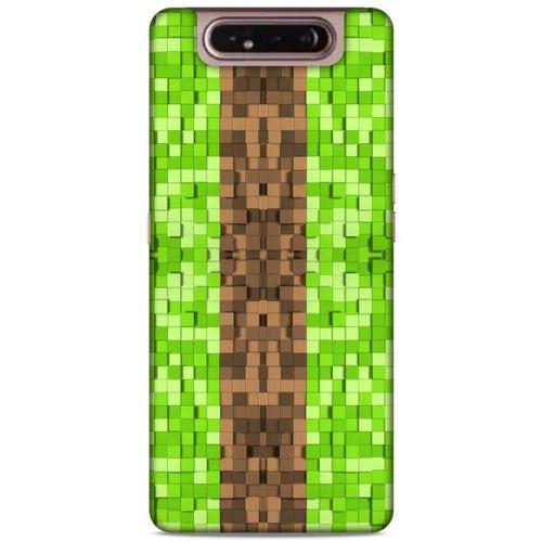 Lopard Samsung Galaxy A80 Uyumlu Kılıf PiXel (7) Telefon Kılıfı Yuvarlak