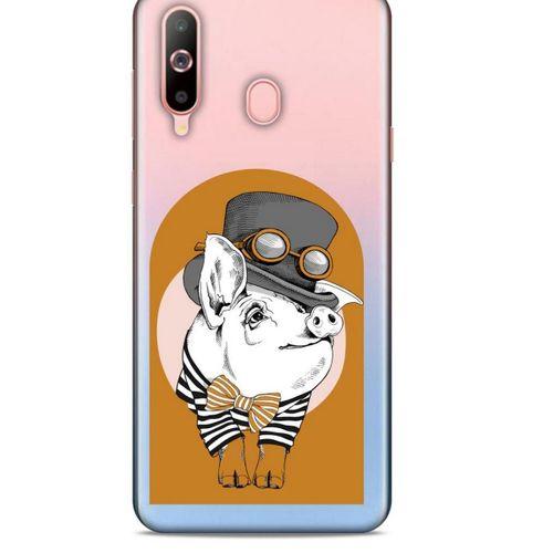 Zoologix (37) Samsung Galaxy M31s Şeffaf Kılıf Silikon Desenli