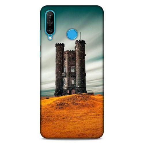 Lopard Huawei P30 Lite Uyumlu Kılıf Gece'S (31) TPU Kılıf Yeşil Gece