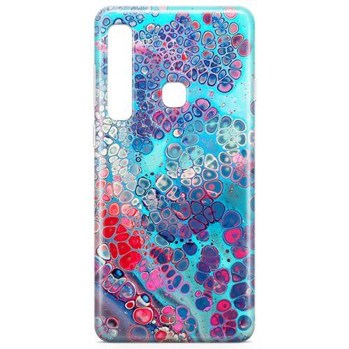 Samsung Galaxy A9 2018 Kılıf Mermer Bubbles Arka Kapak Koruma Desenli Full Koruyucu