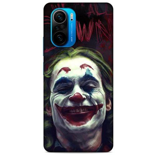 Xiaomi Poco F3 Uyumlu Kılıf Joker (16) Kalın Kılıf Siyah Kırmızı