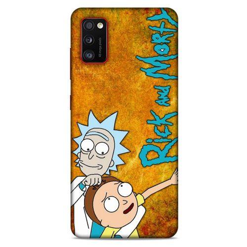 Samsung Galaxy A41 Uyumlu Kılıf Rick And Morty (13) Silikon Kap Mr. Meeseeks