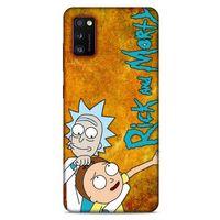 Samsung Galaxy A41 Uyumlu Kılıf Rick And Morty (13) Silikon Kap Mr. Meeseeks