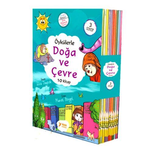 Yuva Öykülerle Doğa ve Çevre 3.Sınıf Hikaye Seti 10Lu 64er syf