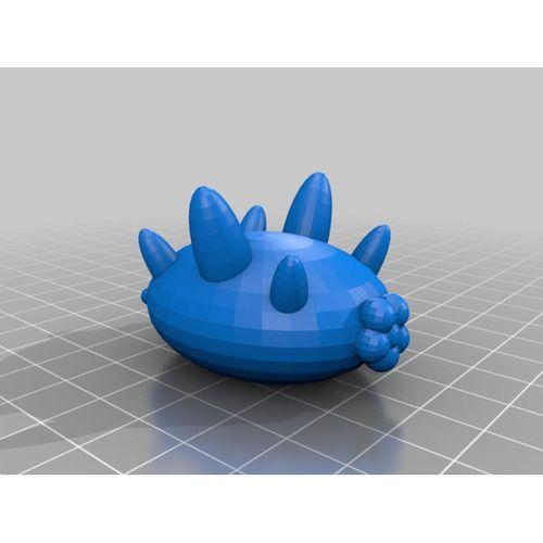 Pokemon - Pyukumuku - Parçalarda - Çok Renkli Baskı - 5146659