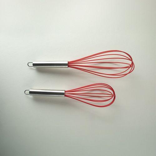 Aryıldız Dailytools Silikon Çırpıcı Set Kırmızı 2 Parça Ar261125