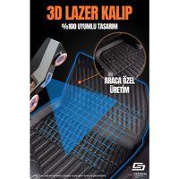 S-Dizayn Citroen Berlingo Panelvan 3D Pro Havuzlu Ön 2'li Paspas 2019 Üzeri A+ Kalite