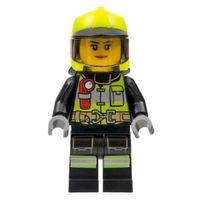 Lego Minifigür Fire Female cty1371