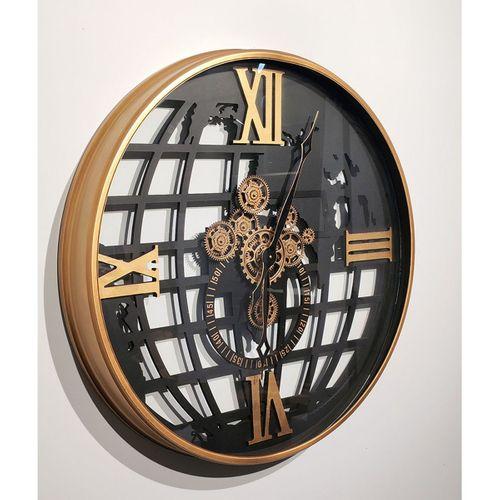 Özel Tasarım Metal Çarklı Duvar Saati