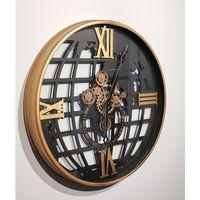 Özel Tasarım Metal Çarklı Duvar Saati