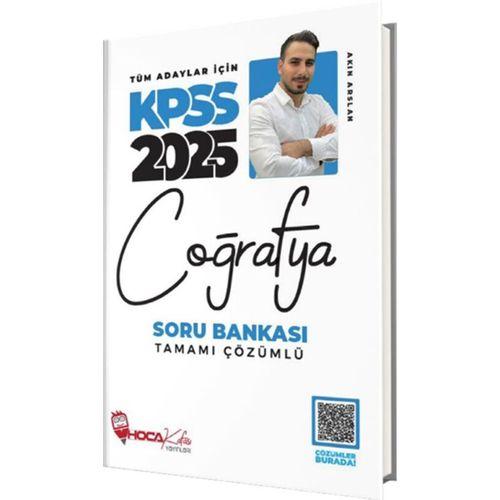 2025 KPSS Coğrafya Soru Bankası Çözümlü Hoca Kafası
