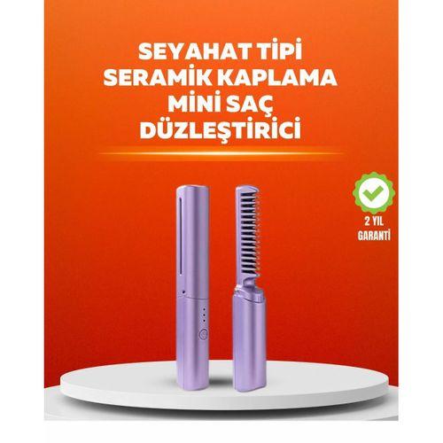 Usb Şarjlı Kablosuz Saç Düzleştirici – Seyahat Ve Günlük Kullanım