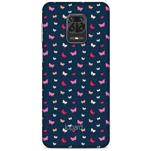 Xiaomi Redmi Note 9 Pro Kılıf Kelebek Etkisi (42) Rugged Armor Kılıf Mor Pembe