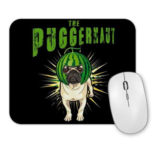 Pug Dog Puggernaut Life Funny Gift Mouse Pad