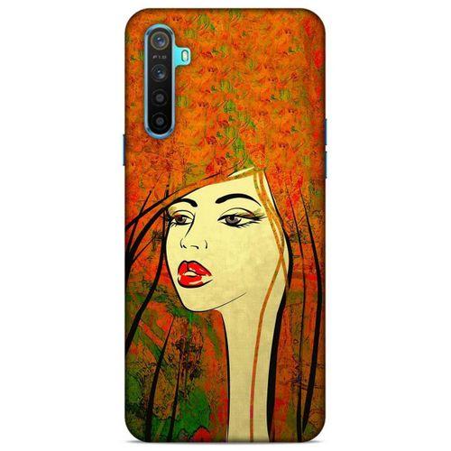 Lopard Oppo Realme 6i Uyumlu Kılıf Sürreal Yüzler ♀ (30) Silicone Case Desenli