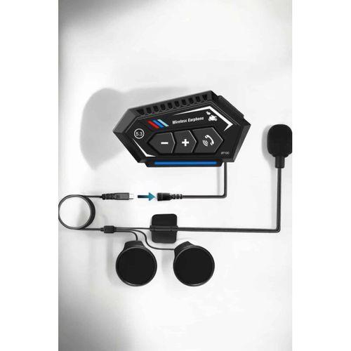 İnterkom Intercom Kask Kulaklık Bt22 Bluetooth Motosiklet Kulaklık 5.0 Bluetooth