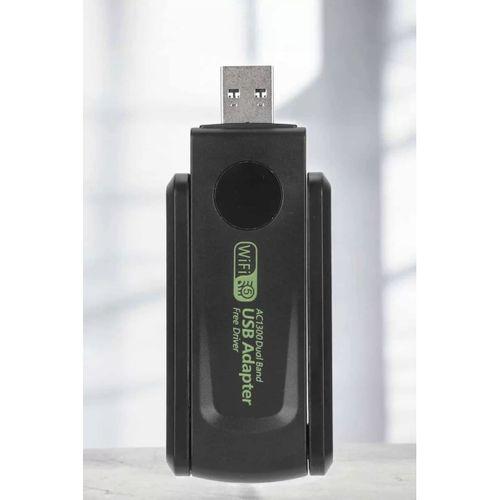Dual Band Wifi Alıcı Adaptör Usb 3.0 Destekli