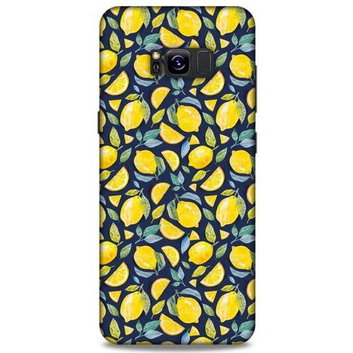 Frutix Turunç 04 Samsung Galaxy S8 Plus Kılıf Desenli Silikon