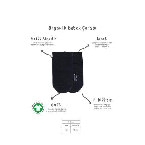 Bistyle 5'li Penye Soket Kutulu Basic Çorap 10131 Gri