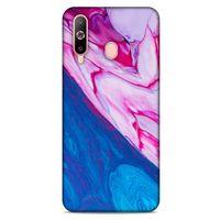 Samsung Galaxy A60 Uyumlu Kılıf Pembe Delisi (14) Lansman Kılıf Mermer