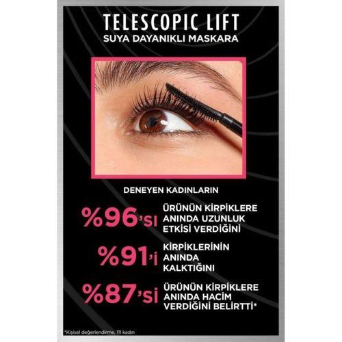 L'Oreal Paris Telescopic Lift Suya Dayanıklı Maskara