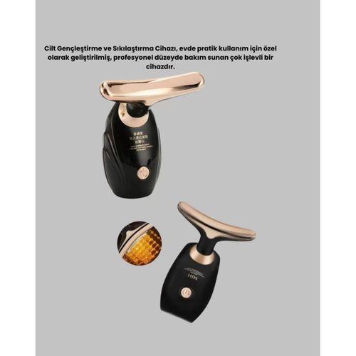 Yüz Ve Boyun İçin Cilt Sıkılaştırma Ve Kolajen Artırıcı Bakım Cihazı