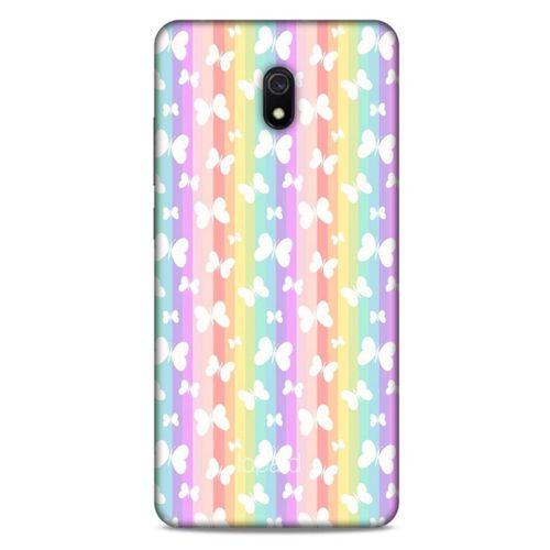 Xiaomi Redmi 8A Kılıf Kelebek Etkisi (11) Tam Koruma Su Yeşili