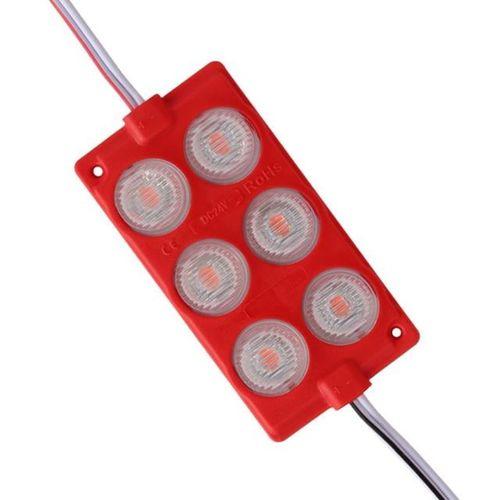 Powermaster 24 Volt 3 Watt Kırmızı 3030 Cob Modül Led 75*40