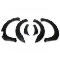 FORD RANGER XLT 2019 Set 7 Parça Çamurluk Kaplama 9203 Siyah Mat Asa Kum Desen Vidalı