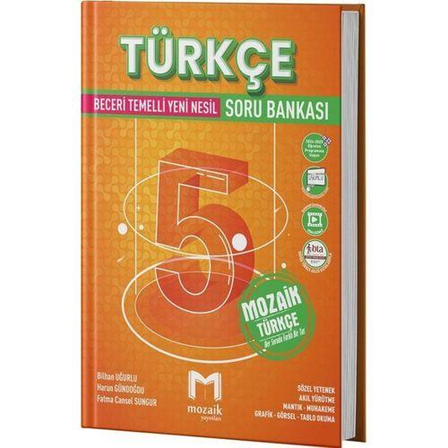 5. Sınıf Türkçe Soru Bankası Mozaik Yayınları