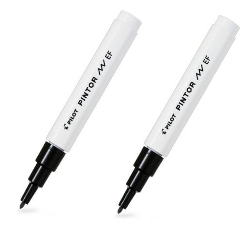 PILOT PİNTOR (EF) SİYAH ( İki Adet )