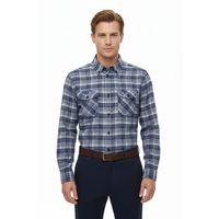 Erkek Kışlık Çift Cep Kapaklı Gömlek BGL-ST04932