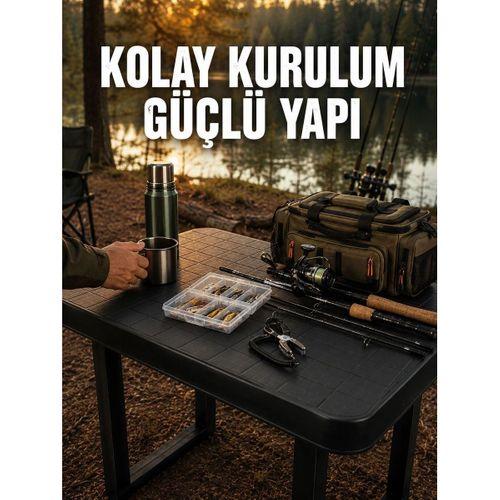 Pratik Katlanabilir Masa Kamp Piknik Bahçe Ve Karavan Kullanımına Uygun