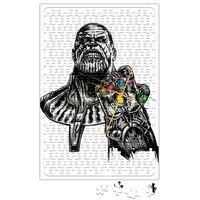 Thanos Infinity Gauntlet Avengers Infinity War Puzzle