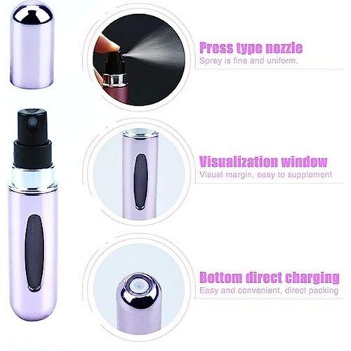 Rapsoli Mini Parfüm Şişesi Doldurulabilir Parfüm Şişesi Atomizer Cep Parfüm Şişesi Transfer Parfüm Şişesi